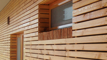 Dřevěné fasády