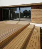 Dřevěné provedení terasy