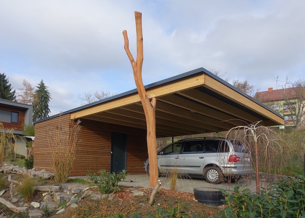 Dřevěné pergoly, carporty a drobná architektura